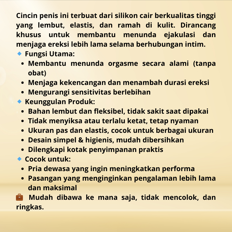 Ring penis menunda ejakulasi - Gambar 5