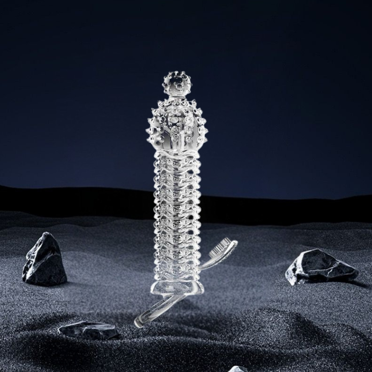 Kondom set crystal singa